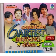 VCD Karaoke - Gabungan 6 Atrist Bintang 60An Vol.8