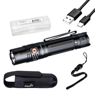 PD36R V2.0 1700 Lumen Rechargeable Flashlight, USB-C Tactical Duty Light with Battery, and LumenTac