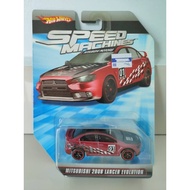 Hotwheels 2010 speed machine Mitsubishi 2008 Lancer Evolution