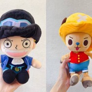 絕版、稀有款：海賊王變身路飛刀疤喬巴公仔 30 cm、薩博公仔 薩波公仔 32 cm，可以...