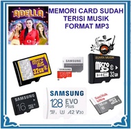 MEMORY MMC SD CARD PLUS LAGU MP3 DANGDUT POP RELIGI KOPLO MEMORI HP ADELLA