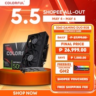 Colorful iGame GeForce RTX 5060 Gaming DUO 8GB 5060 Ultra W DUO OC 8GB-V 5060 Ultra W OC 8GB-V