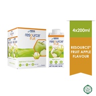 RESOURCE FRUIT Apple Flavour (4 x 200ml)