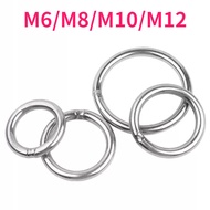 304 stainless steel solid welded O-ring ring, pet hand pull ring, fishing net pull ring, stainless s