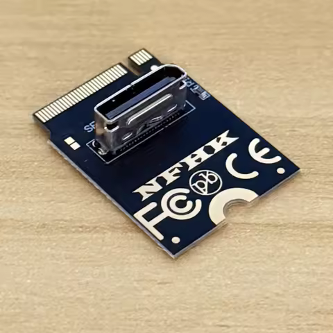 GPD WIN MAX 2 M.2 NVMe to Oculink SFF-8612 Adapter Card, External GPU Riser for 2230 SSD