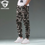 EAGLADE Tactical Cargo Jogger Pants Loose for Men 668 in Grey B02