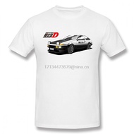 Initial D Comics AE86 Men T Shirt Fashion Cosplay Oversize Cotton Short Sleeve Custom Tshirt Men XS-4XL-5XL-6XL