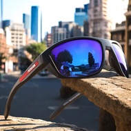 KDEAM แบรนด์แท้ ร้านไทยส่งเร็ว แว่นตากันแดดสปอร์ต ทรงโค้ง เลนส์ Polarized กัน UV400