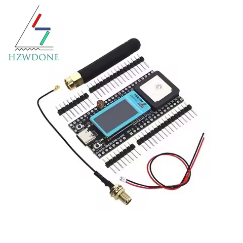 Heltec ESP32 LoRa Meshtastic Asset Tracker SX1262 Wi-Fi Bluetooth GPS Tracker for Vehicle Bike Kids 