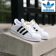 【Limited time discount】 Adidas Originals Superstar EG4958 White/Black Sneakers (Size UK)