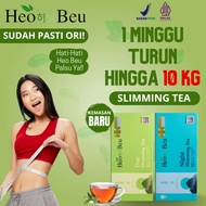 HIJAU Heo Beu Tea Slimming Body Korea BPOM Powerful Fat Loss Herbal Diet Drink Heu Beu Slimming Tea 
