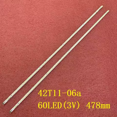 LED Backlight Strip(2)for TV 42LV3551 42LV3550 42LV5500 42P21FBD 42T11-06a 74.42T13.001-0-CS1 42LV47