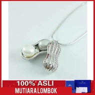 kalung liontin mutiara lombok kalung mutiara asli kalung mutiara asli