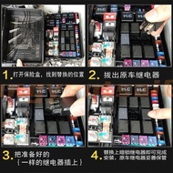 Can Car Anti-Theft Device Installation-Free Mounting Dark Lock Sensor Automatic Switch General Iron 