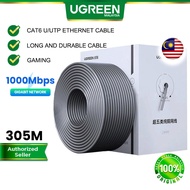 UGREEN Cat6 U/UTP Ethernet Cable for Engineering 305m RJ45 PoE Unshielded 1000Mbps PVC Coating Outdo