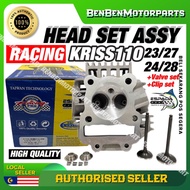 MODENAS KRISS110 KRISS 110 KRISS1 RACING CYLINDER HEAD SET WITH VALVE 23/27 24/28 100% ORIGINAL ESPA