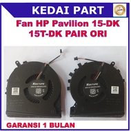 Fan HP Pavilion 15-DK 15-DK0042NR 15-DK0046NR 15-DK0055WM PAIR ORI