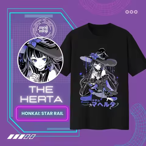 The Herta Honkai Star Rail Shirt Honkai: Star Rail T-shirt Herta Merch Herta Fan Art Merch Gamer Shi