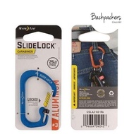 Nite Ize SlideLock Carabiner Aluminum 3 Blue