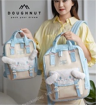 NanaLovely Doughnut Macaroon Backpack (Mini & Big size) แท้100% กระเป๋าเป้สะพายหลัง กระเป๋าโดนัท