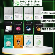 [BOX OF 10 PIECES] JM SOLUTION Korean Mask Pearl, Rose, Snail, Caviar, Honey, Moisturizing, Whitenin