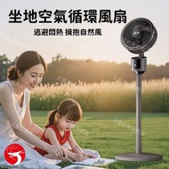 （灰色）USB座地空氣循環風扇 三檔風速 可調角度 靜音送風 空調伴侶／冷氣機／露營風扇 室內外／宿舍／露營用品