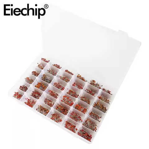960/3600PCS Ceramic Capacitor Combination Kit Box, 2PF-0.1U/1PF~100nF 24/36 Value 3.9NF 10PF 22PF 33