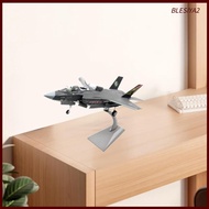 [Blesiya2] 1/72 Scale F35 Jet Model,Attack Fighter Plane Model Ornament,Aircraft
