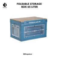 I Foldable Camping box 65l - Folding Storage box - Storage box - Container box Organizer - Outdoor C