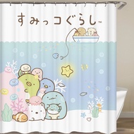 Cartoon Corner Curtain Shower Curtain Bath Cloth Door Curtain Wall Cloth Decorative Hanging Cloth Bathroom Block Bath Curtain Wardrobe Shade Curtain