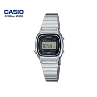 Casio Vintage LA670WD-1 Silver Stainless Steel Women Watch