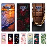 Samsung Galaxy note 8 note 9 Case Silicon Soft TPU Print Phone Cover Casing