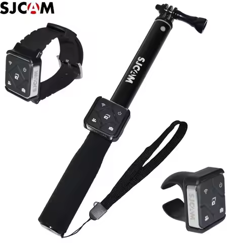 Original SJCAM Remote Control WiFi Watch/Wrist Band Remote Battery Selfie Sticks/Monopod for M20/SJ6