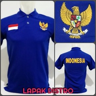 Garuda Indonesia Polo Shirt Blue Color