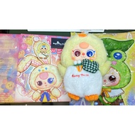 Baby Three 400% Yellow Duck Chicken V2 Ver2 Super Cute BB3 Box/Card Spread (Opened)