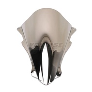 แผ่นเบนทางลมแผ่นกั้นกระจกรถจักรยานยนต์กระจกบังลมสำหรับ KAWASAKI NINJA ZX-4R ZX-4RR ZX4R ZX4RR 4R ZX