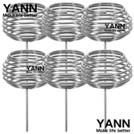 YANN 10pcs Bonsai Baskets, With Spikes Stainless Steel Gardening Fertilization Baskets, Portable Aut