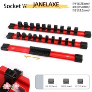 JANELAXE932JN 1Pcs Socket Organizer, 1/4" 3/8" 1/2" Wrench Storage Tool box Socket Wrench Holder, Un