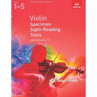 [Kaiyi-ABRSM] Violin Specimen Sight Test Example Level 1-5 Sight-Reading