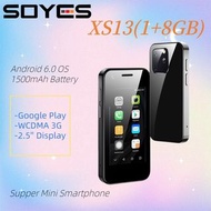 Supper Mini 3G Smartphone SOYES XS13 Quad Core Android 6.0 Dual Sim Small Mobile Phone Google Play W
