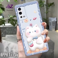 Case Hp OPPO A55 4G - Casing Hp OPPO A55 4G - SIZORA - Fashion Case LUCU 24 - Pelindung Belakang Ha