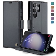 Flip Case for Samsung Galaxy S25 Edge S24 Ultra S23 FE S22 Plus  S22+ S23+ S24+ S25+ 5G PU Leather C