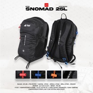 Backpack Men's Black Snomad Backpack 25 Liter Arei Outdoorgear 71566
