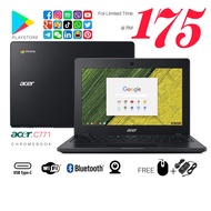 Acer Smart Buy C771 Chromebook 4GB RAM 32GB SSD Play Store Type C interface