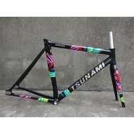 TSUNAMI 2024 New Style SNM300 Fixed Gear700c Aluminum Frame and Fork 52cm 54cm 55cm 58cm   High Qual