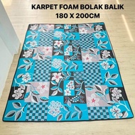 180 X 200CM REVERSIBLE FOAM CARPET