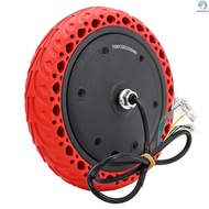 36V 250W Electric Scooter Motor Tire Front Motor Wheel Replacement for M365/Pro Electric Scooters