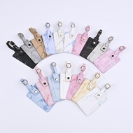 PU Gilding Passport Holder Luggage Tag Set Portable Passport Holder Card Holder Boarding Pass Luggag