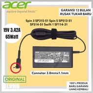 Original Acer Spin 3 SP315-51 Spin 5 SP513-51 SF514-51 Swift 1 SF114-31 Charger Adapter - ACER 19V -