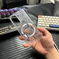 Translucent Build in Magnetic Slim Phone case for Asus Zenfone 9 10 11 Ultra